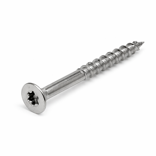 304 Stainless Steel Decking Screws 10G x 65mm Torx – 500 Pack