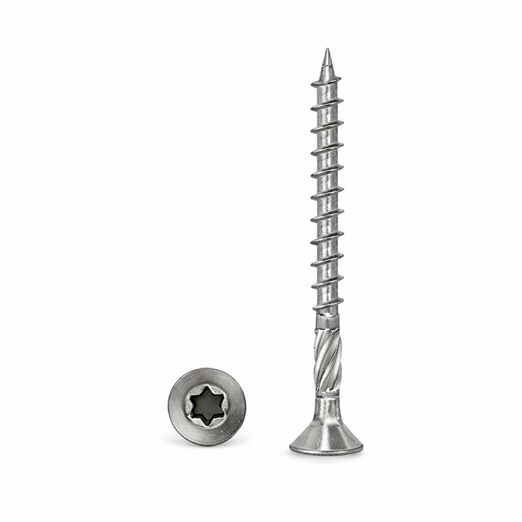 Stainless Steel Decking Screws 304 10G x 50mm Torx – 1000 Pack