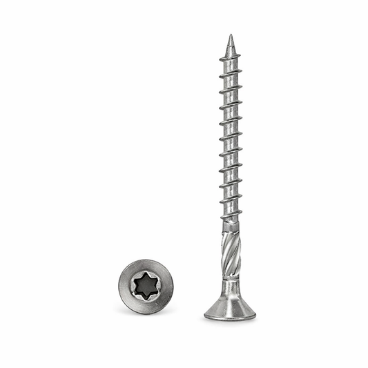 Stainless Steel Decking Screws 304 10G x 50mm Torx – 1000 Pack