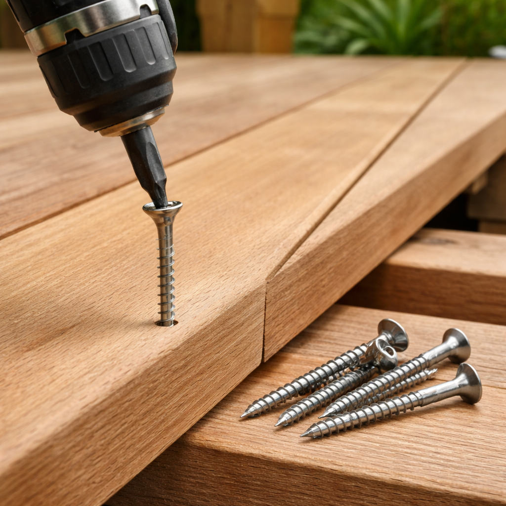 Stainless Steel Decking Screws 304 10G x 50mm Torx – 1000 Pack