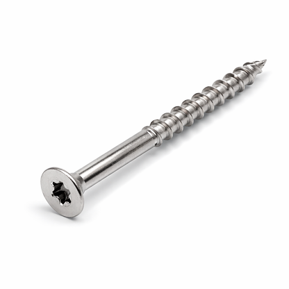 304 Stainless Steel Decking Screws 10G x 75mm Torx – 250 Pack