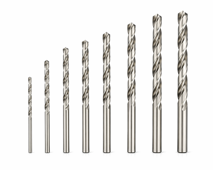 Drill Bit Set (Timber) 8 Piece - HSS Twist Drill Bits for Wood Applications