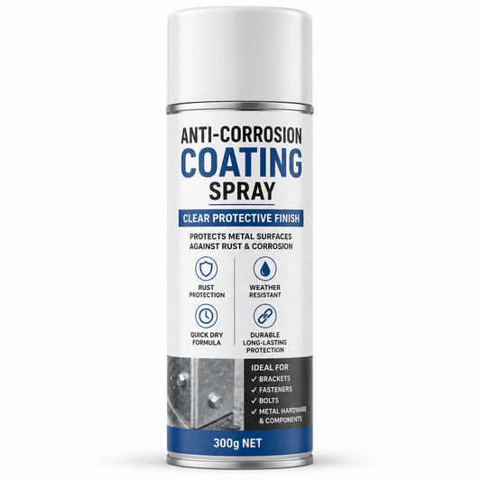 Anti-Corrosion Coating Spray 300g – Protective Clear Coating for Metal Hardware