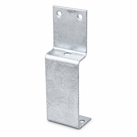 Concrete Footing Brackets - Steel Post Supports for Deck Foundations