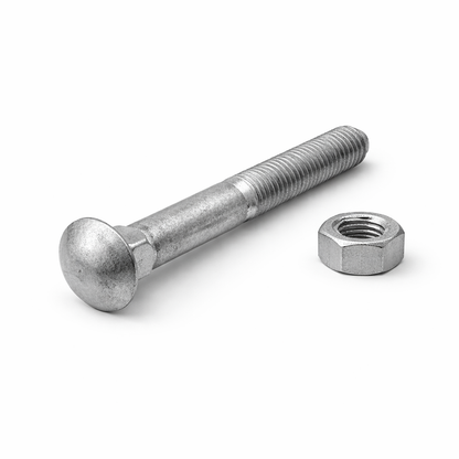 Hot Dip Galvanised Cup Head Bolts & Nuts M10 x 120mm