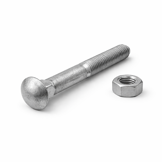 Hot Dip Galvanised Cup Head Bolts & Nuts M10 x 120mm
