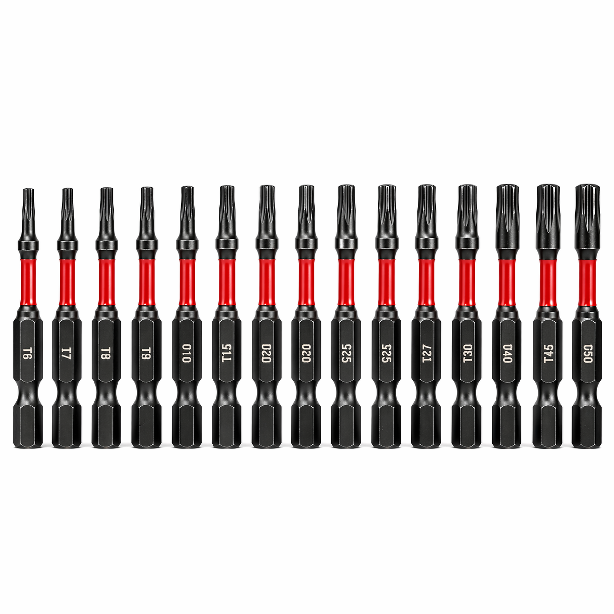 Security Torx Power Bit Set 15 Piece – 50mm Impact Rated