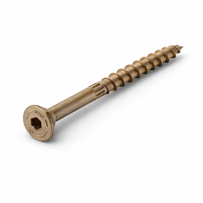 Structural Timber Screws 6.5mm x 102mm Hex Head - Heavy Duty Wood Screws