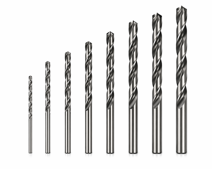Drill Bit Set (Metal) 8 Piece – HSS Twist Drill Bits for Steel & Alloy