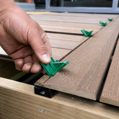 Deck Spacers – Multi-Size Plastic Spacing Tools for Decking Installation