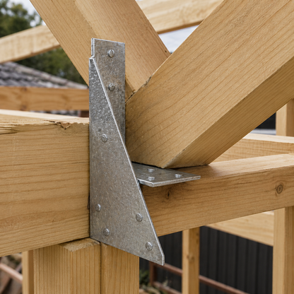 Triple Grip Right Hand Galvanised – Timber Framing Connector Bracket