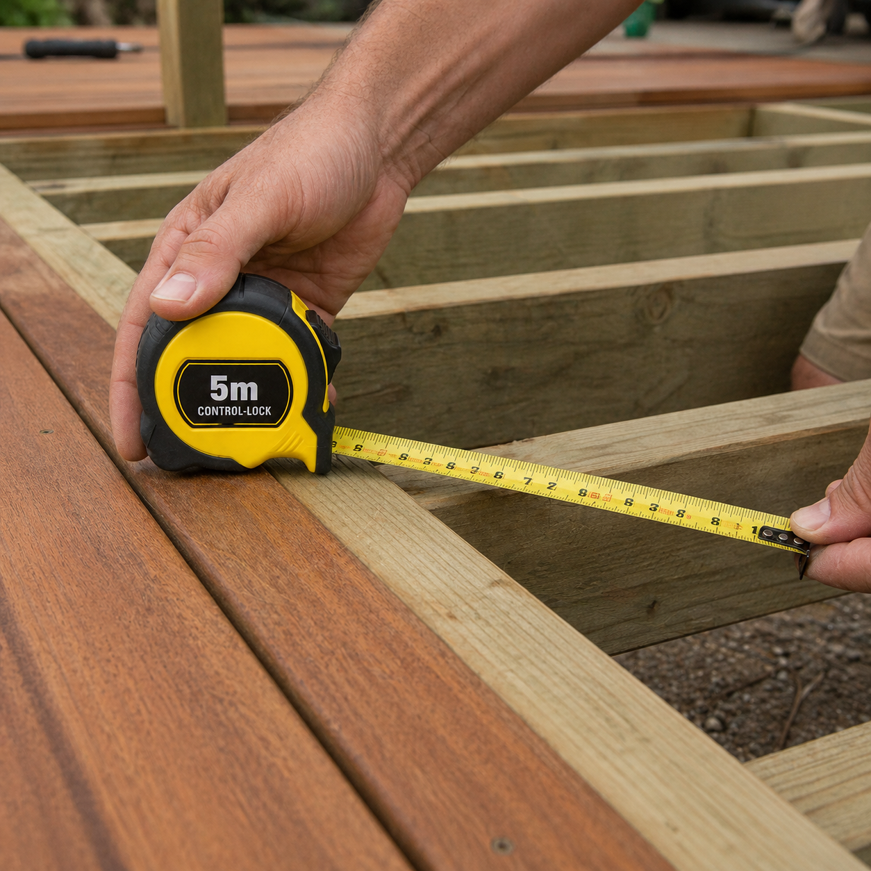 Tape Measure 5m - Compact Measuring Tool with Lock Function