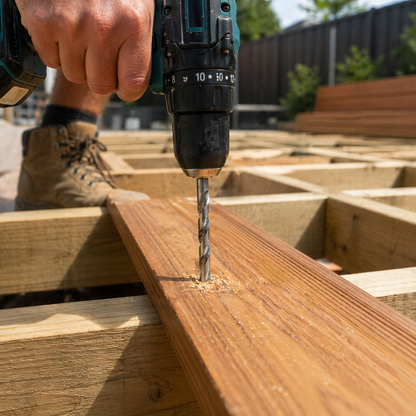 Drill Bit Set (Timber) 8 Piece - HSS Twist Drill Bits for Wood Applications