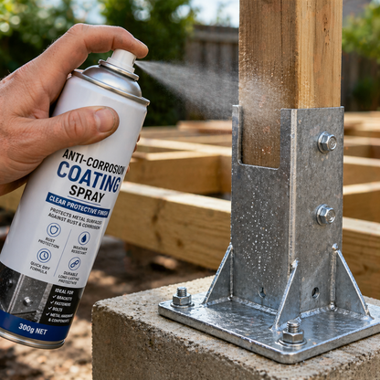Anti-Corrosion Coating Spray 300g – Protective Clear Coating for Metal Hardware