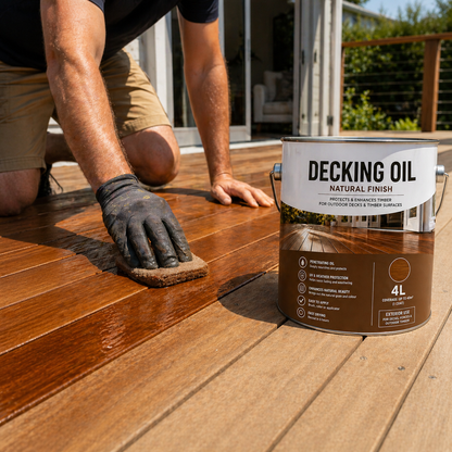Decking Oil 4L - Natural Timber Protection & Finish
